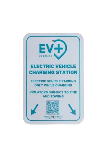 EV+ Signage